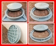 Circular manhole covers
