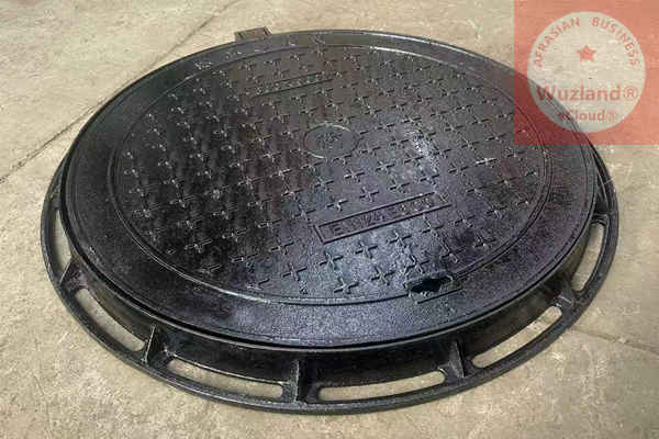 ductile and cast iron manhole covers Φ800x70 H80
